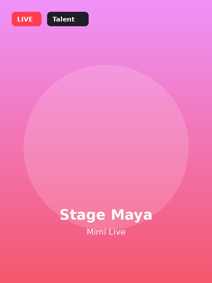 Stage Maya